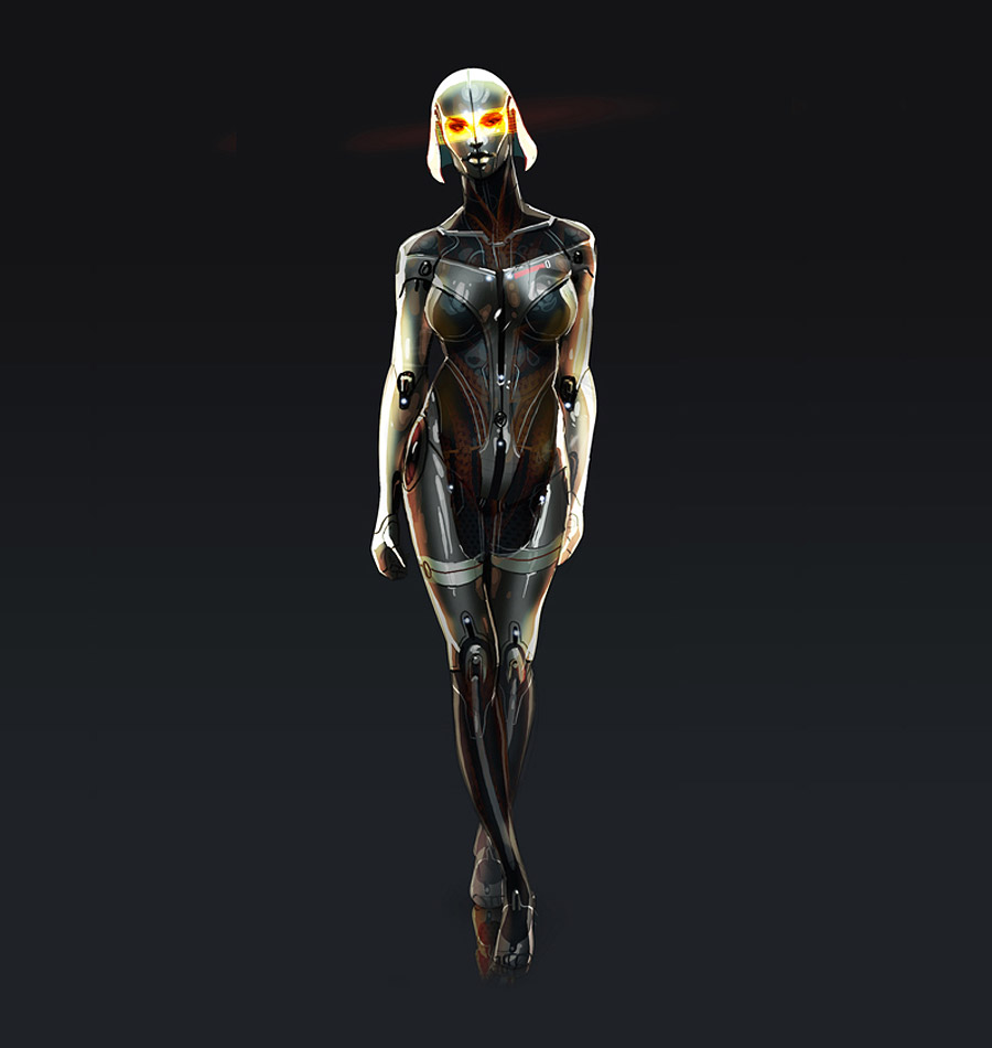 Edi Art from Mass Effect 3