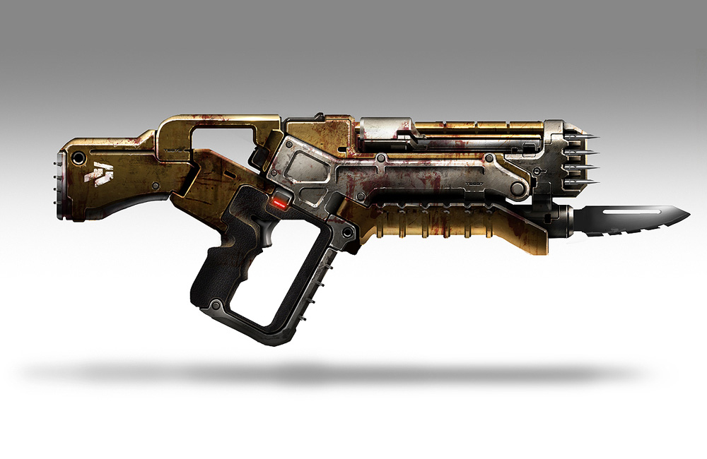 Krogan Graal Shotgun Art from Mass Effect 3