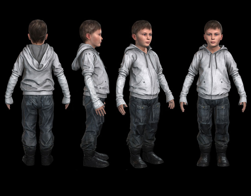 Kid Art from Mass Effect 3