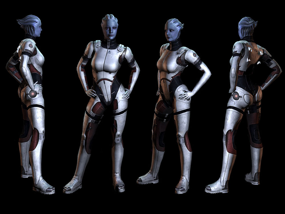 Liara Armor Art from Mass Effect 3