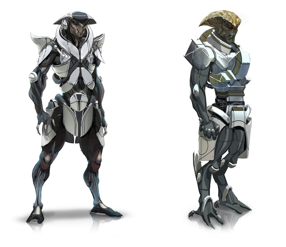 Prothean Art from Mass Effect 3