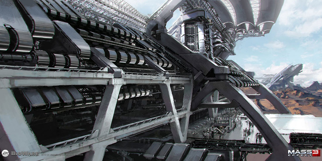 Rannoch Art from Mass Effect 3