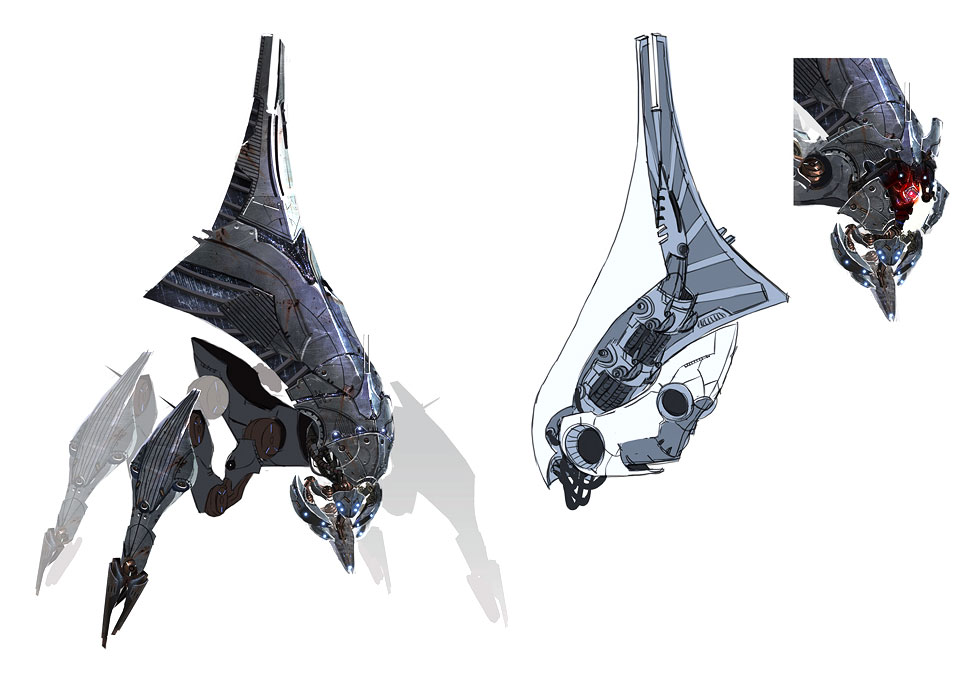 Reaper Art from Mass Effect 3