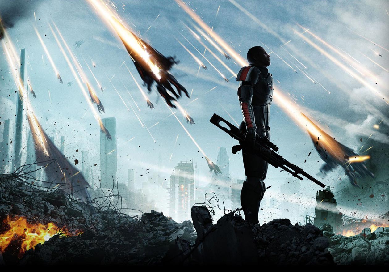 Shepard Art from Mass Effect 3
