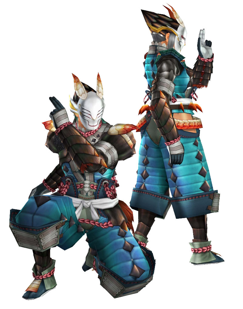 Dyuragaua Armor - Blademaster Art from Monster Hunter Frontier
