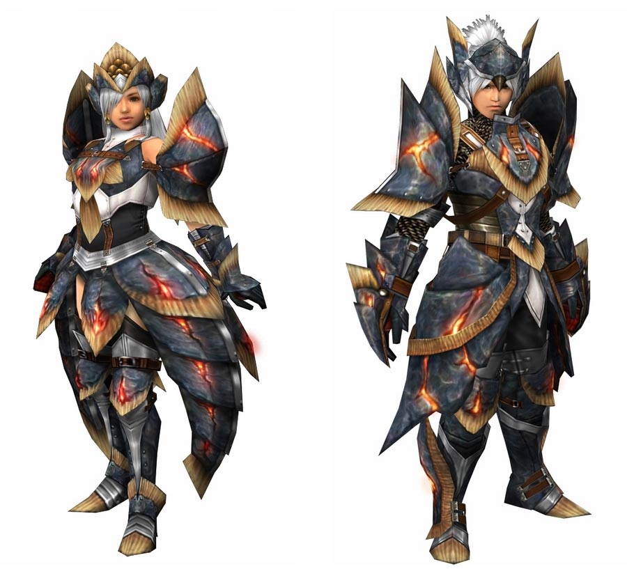 Quested Armor Art from Monster Hunter Frontier