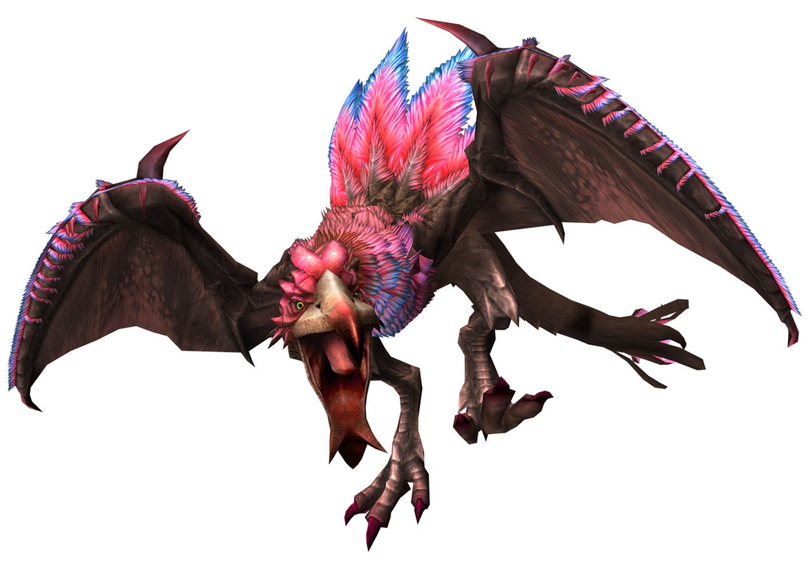 Bright Hypnocatrice Art from Monster Hunter Frontier