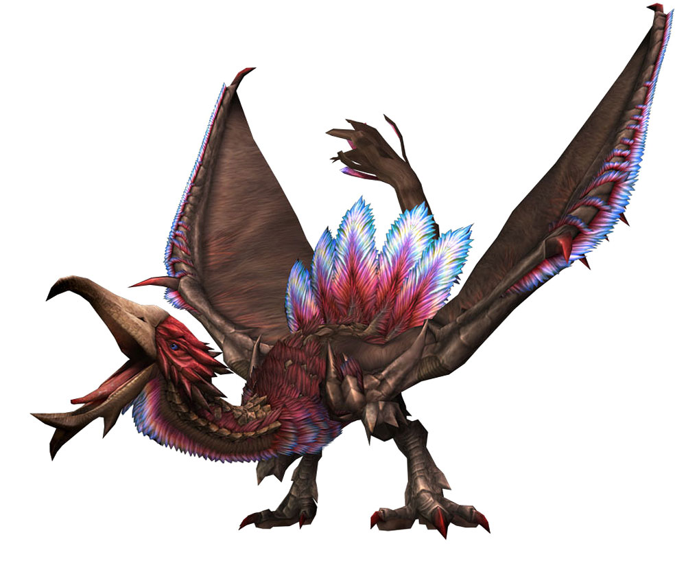 Bright Hypnocatrice Art from Monster Hunter Frontier