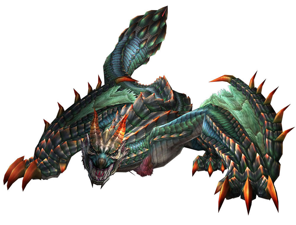 Dyuragaua Art from Monster Hunter Frontier