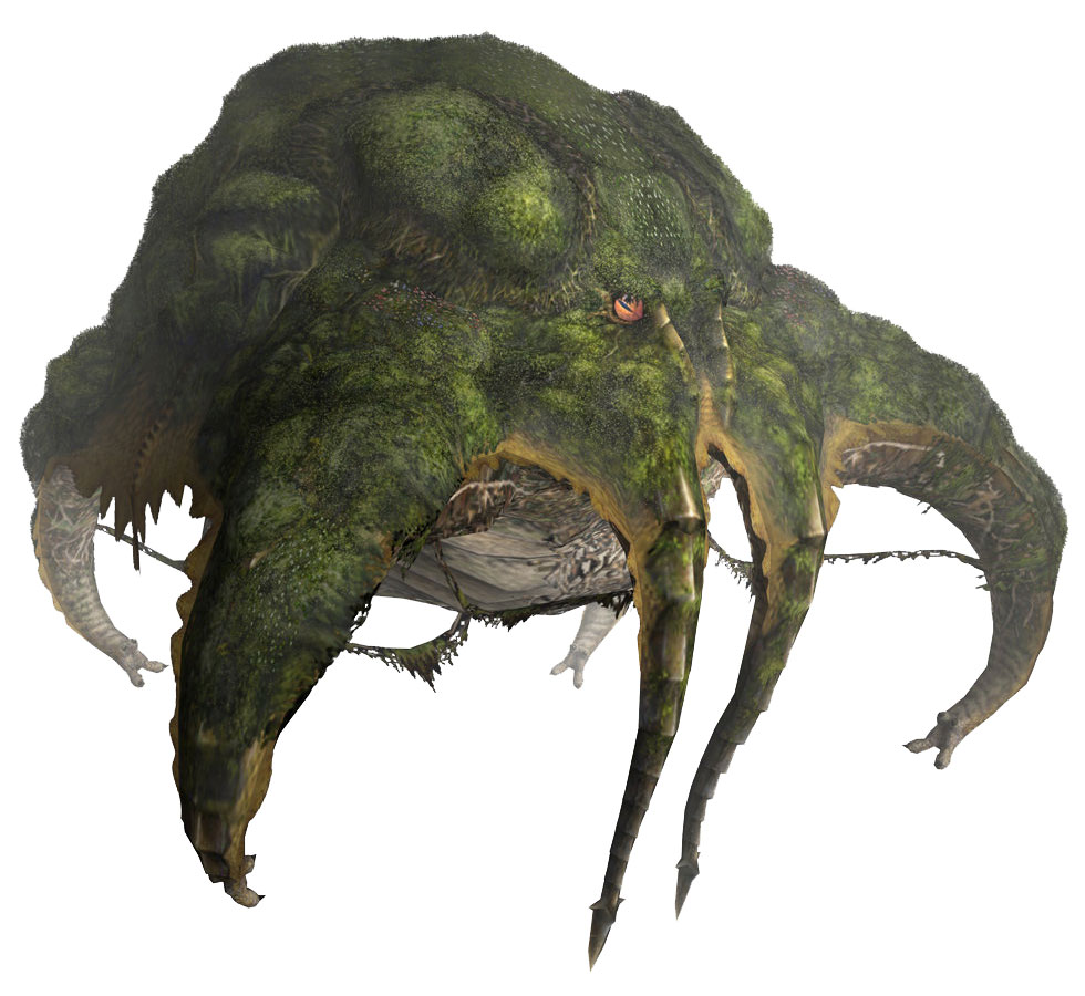 Yama Tsukami Art from Monster Hunter Frontier