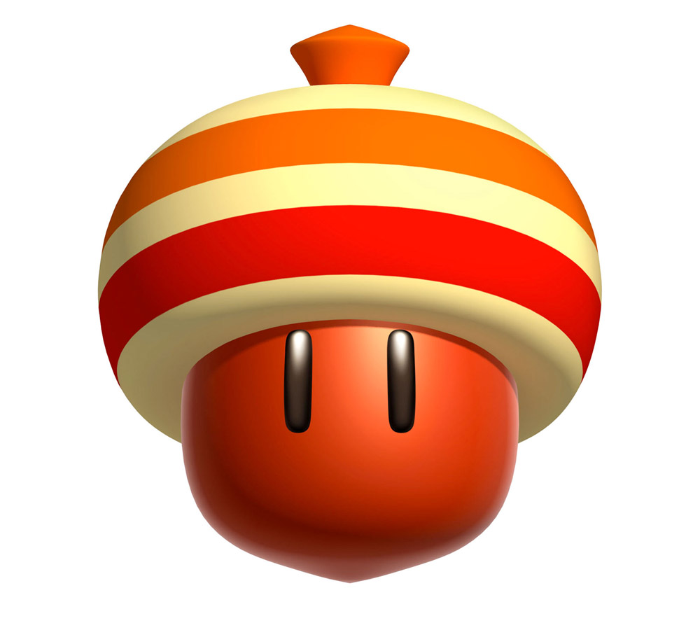 Super Acorn Power-up Art from New Super Mario Bros. U