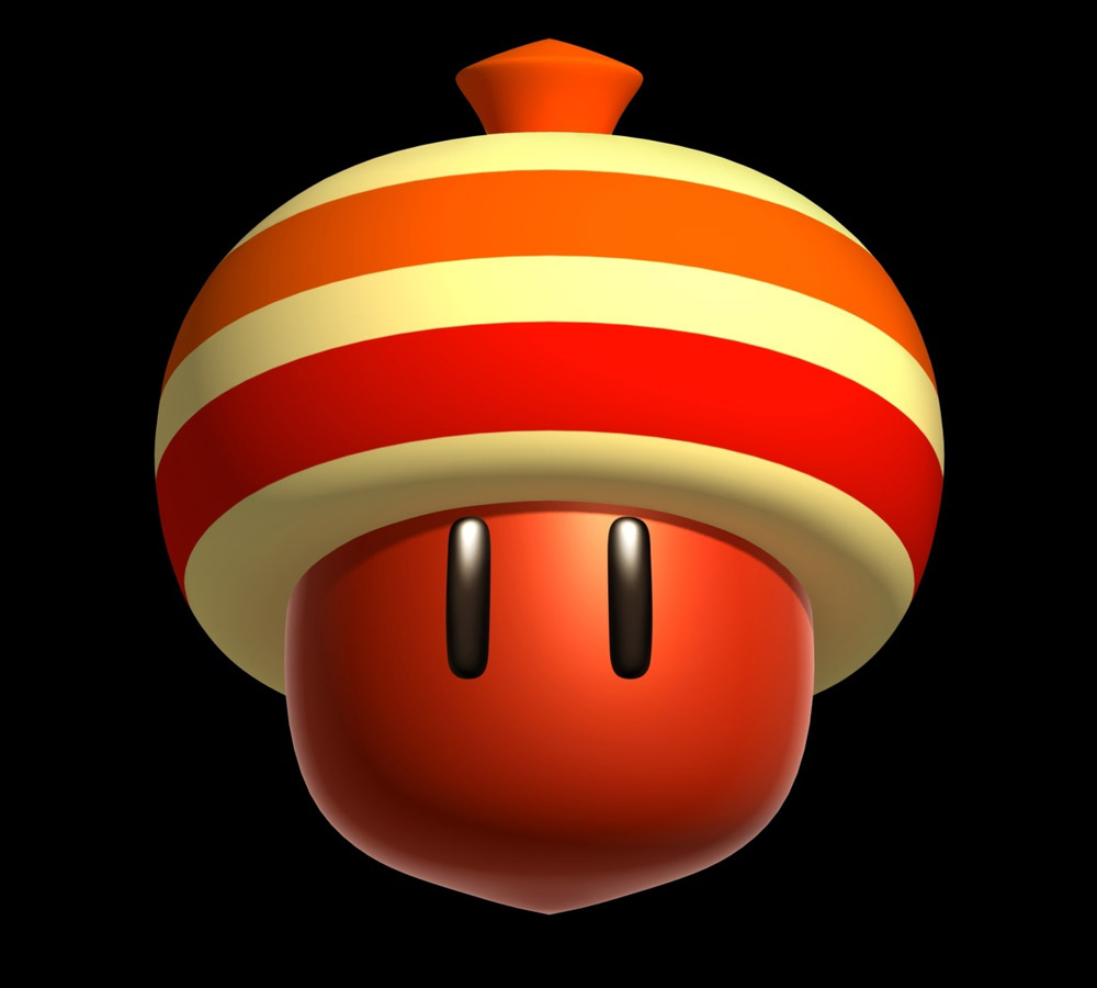 Super Acorn Power-up Art from New Super Mario Bros. U