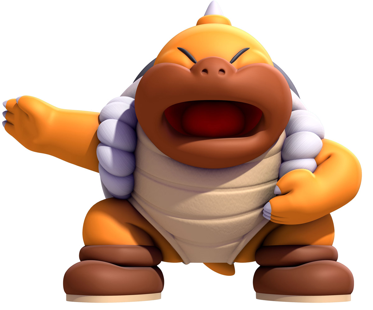 Big Sumo Bro Art from New Super Mario Bros. U