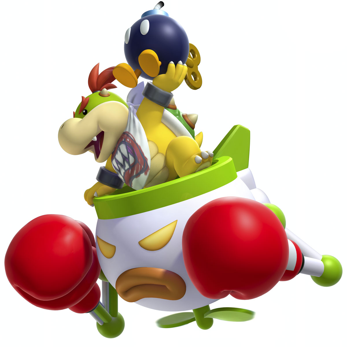 Bowser Jr Art from New Super Mario Bros. U