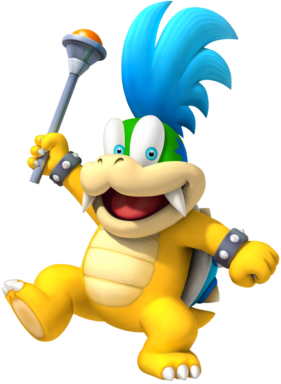 Larry Koopa Art from New Super Mario Bros. U