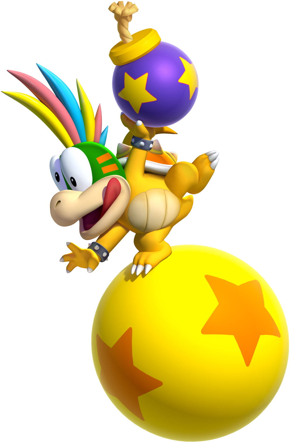 Lemmy Koopa Art from New Super Mario Bros. U