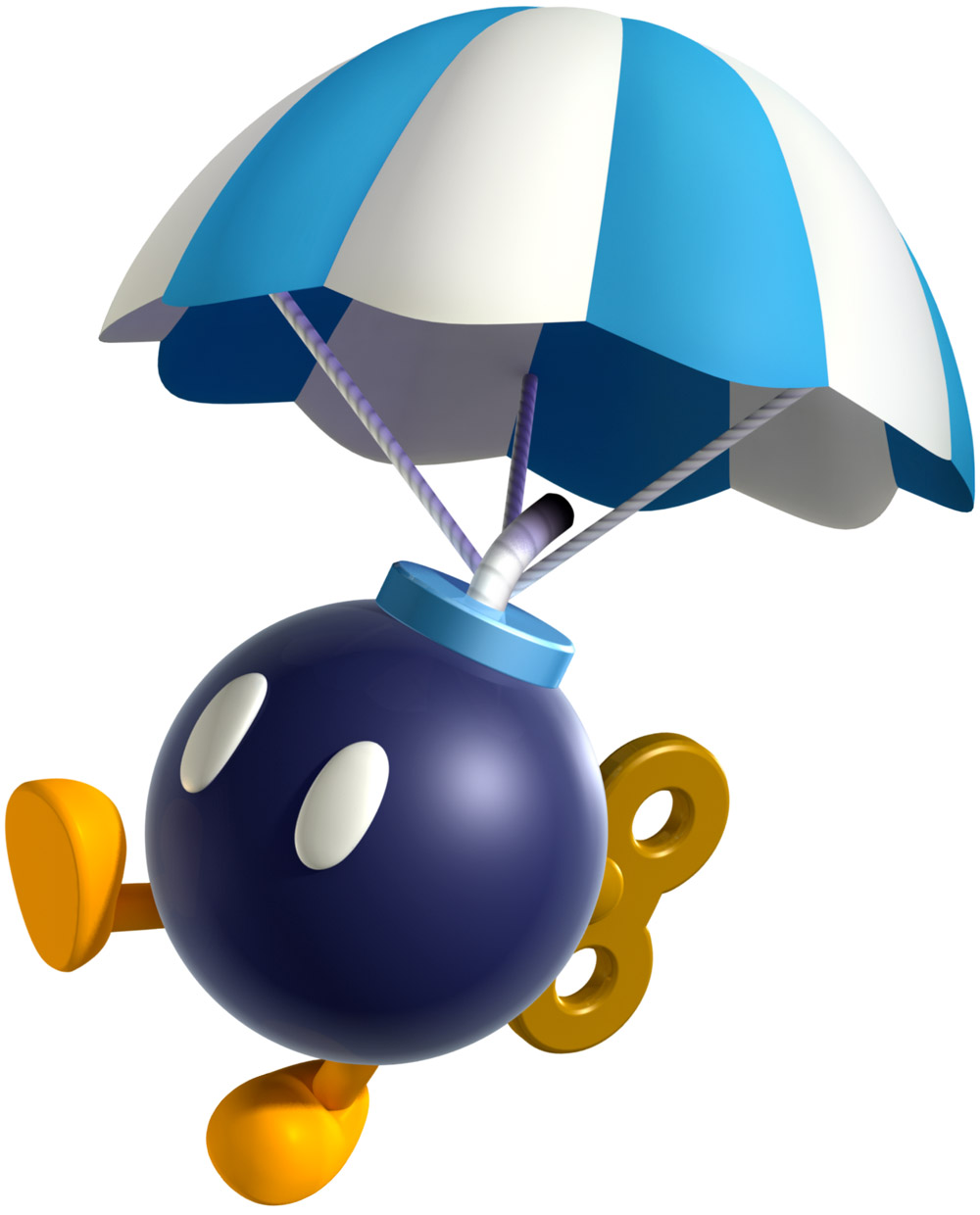 Para-bomb Art from New Super Mario Bros. U