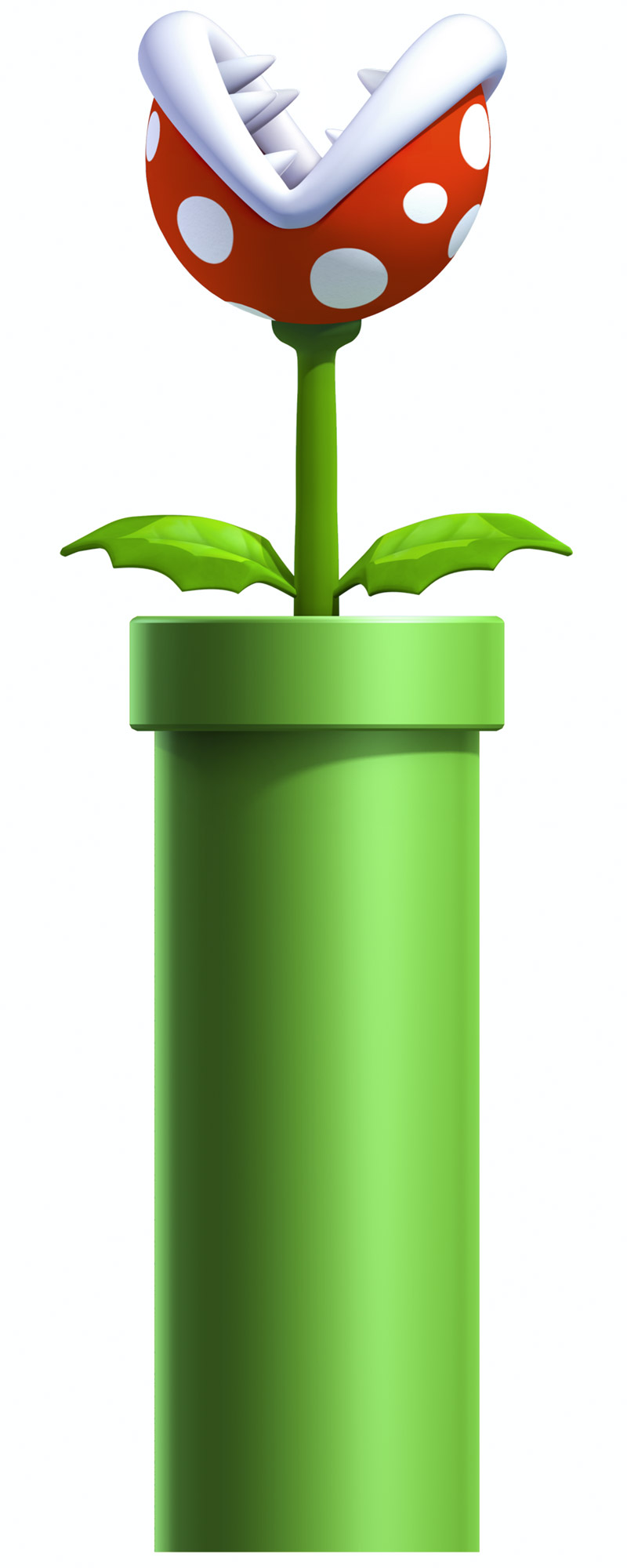 Piranha Plant Art from New Super Mario Bros. U