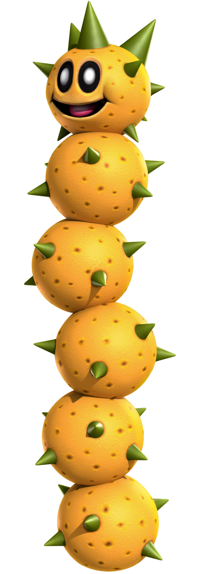 Tall Pokey Art from New Super Mario Bros. U