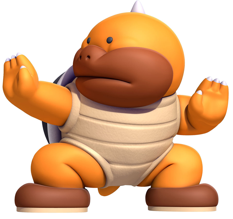 Sumo Bro Art from New Super Mario Bros. U