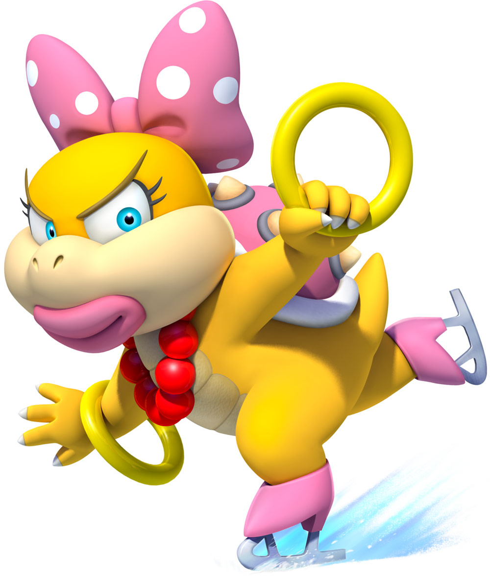 Wendy O. Koopa Art from New Super Mario Bros. U