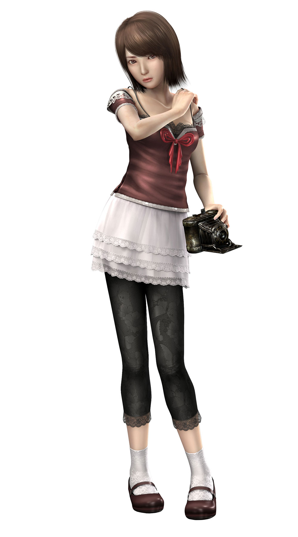 Mio Amakura Art from Project Zero 2: Wii Edition