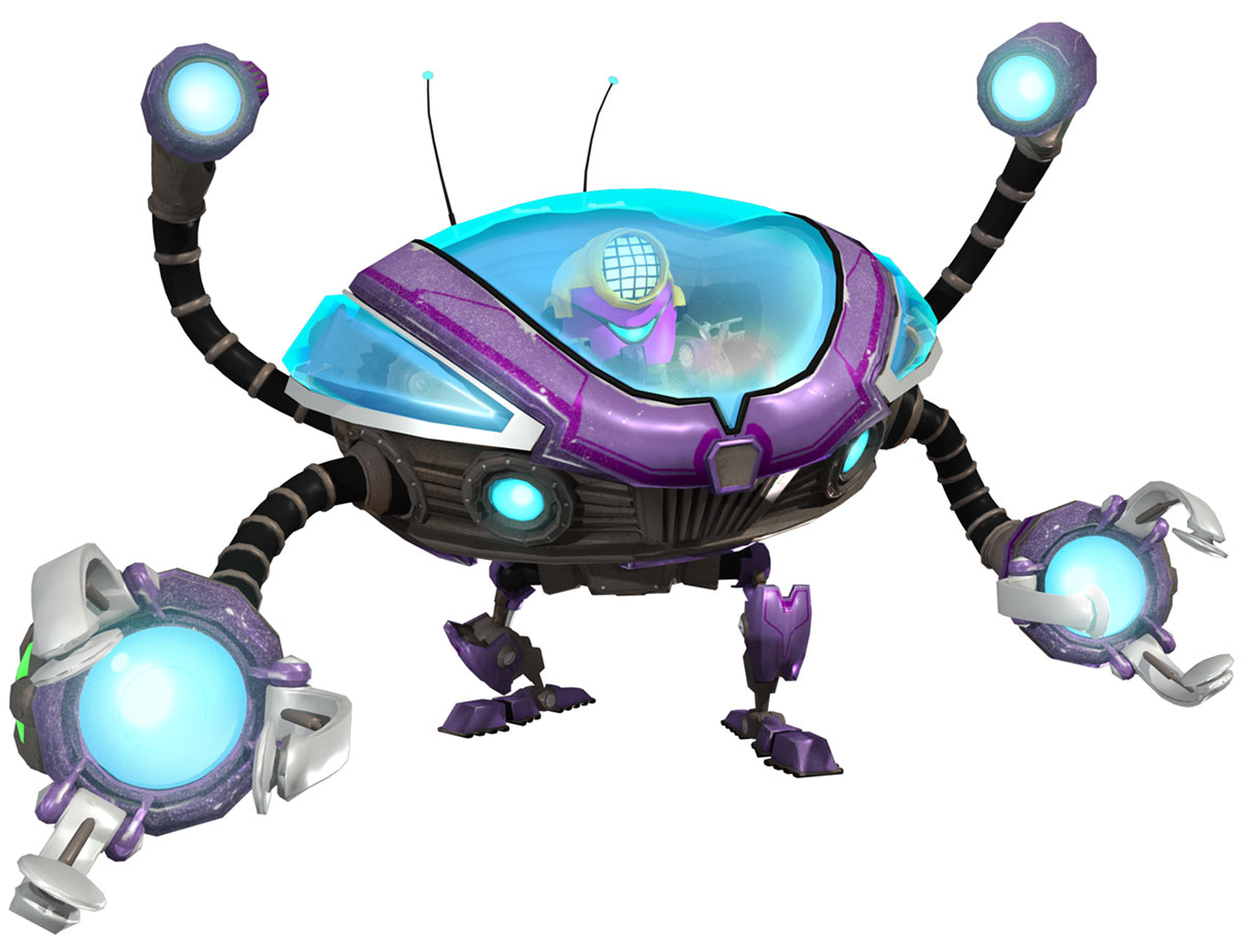 Croidbot Art from Ratchet & Clank: All 4 One