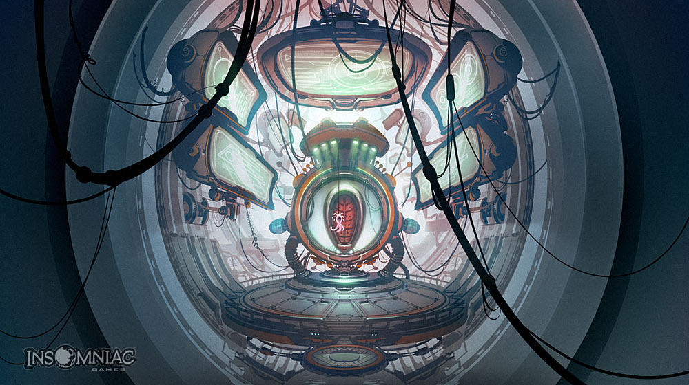 Heart of Darkness Art from Ratchet & Clank: All 4 One