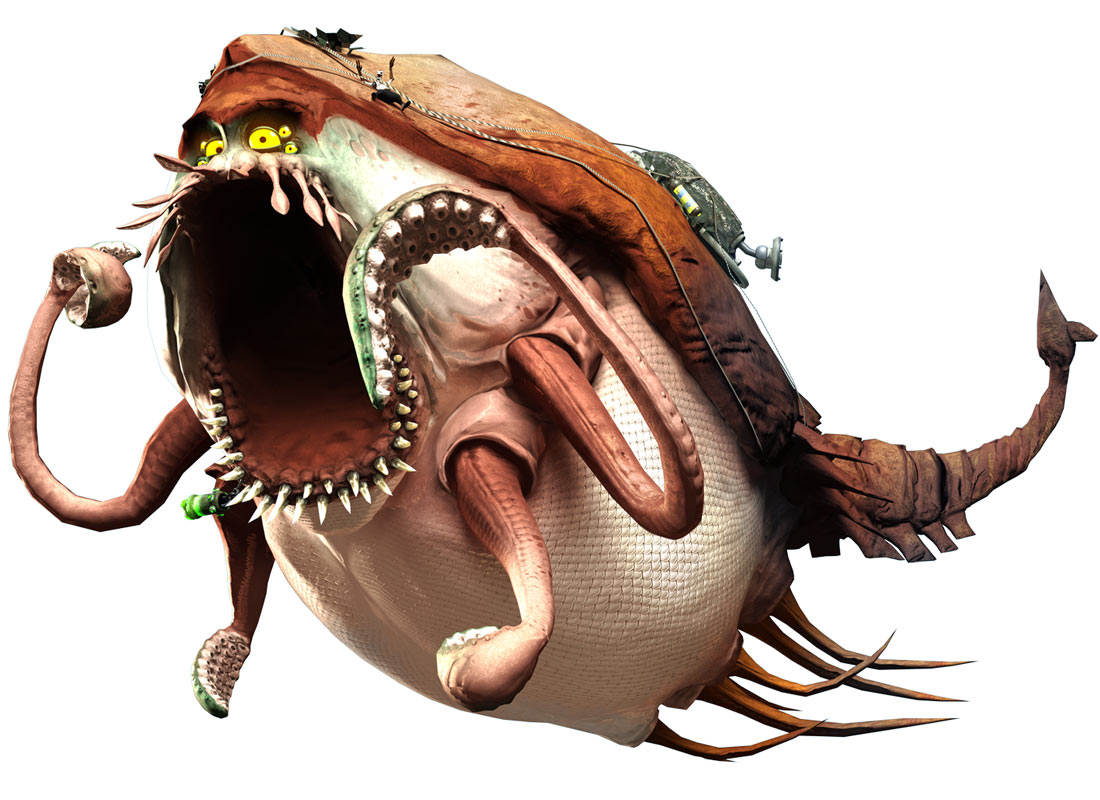 King Sepiad Art from Ratchet & Clank: All 4 One