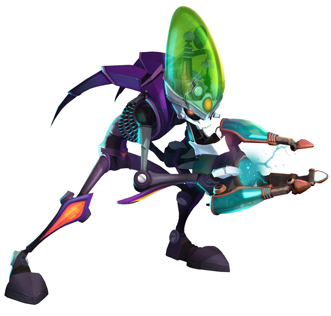 Nefarious Art from Ratchet & Clank: All 4 One