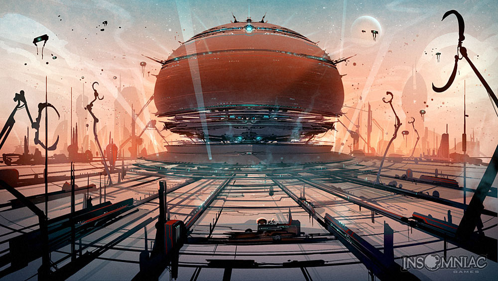 On The Horizon Art from Ratchet & Clank: All 4 One