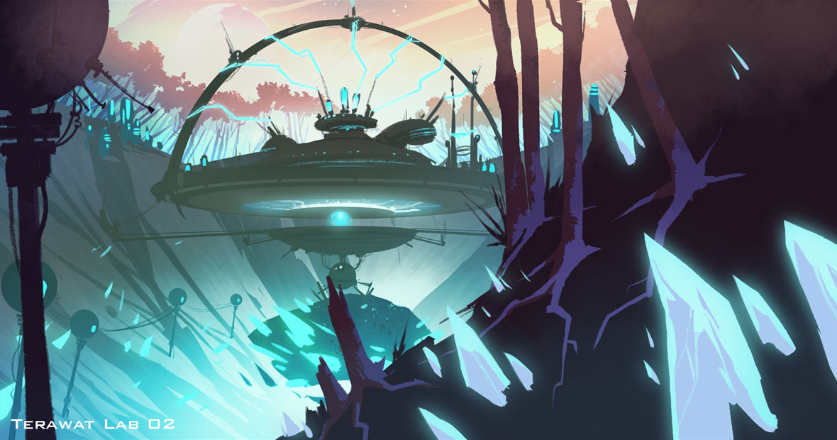 Terawatt Powerstation Art from Ratchet & Clank: All 4 One