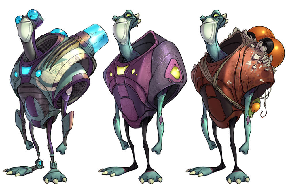 Tharpods Art from Ratchet & Clank: All 4 One