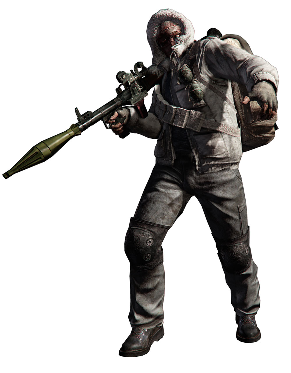 Edonian J'avo With RPG Art from Resident Evil 6