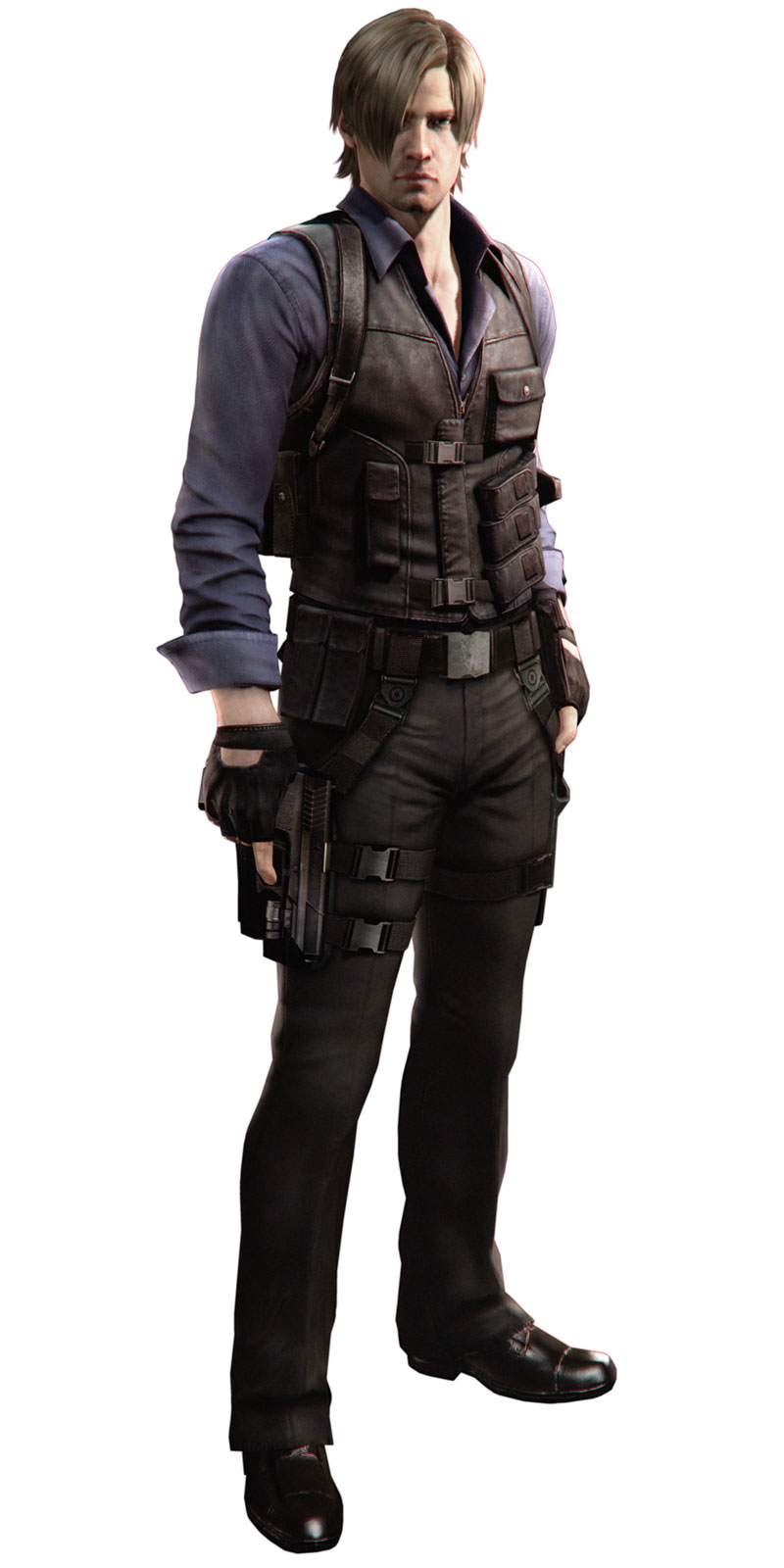 Leon S. Kennedy Art from Resident Evil 6