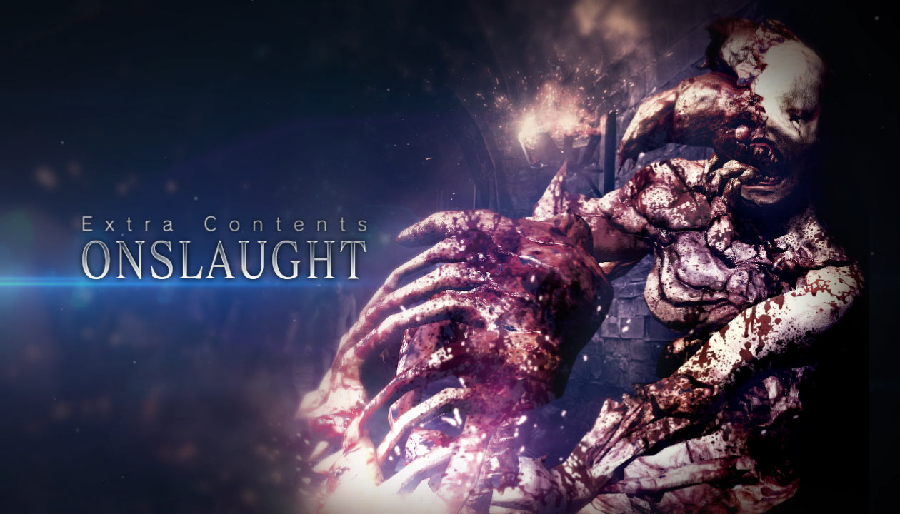 Onslaught Title Art from Resident Evil 6