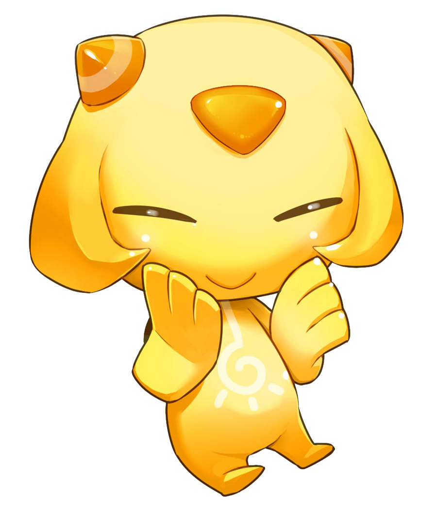 Yellow Runey Art from Rune Factory: Tides of Destiny