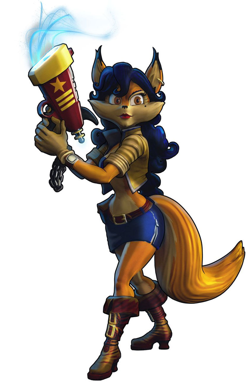 Carmelita Art from Sly Cooper: Thieves in Time