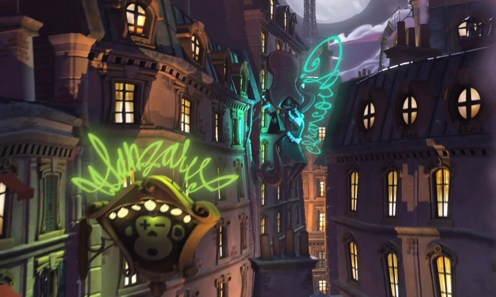 City Lights Art from Sly Cooper: Thieves in Time