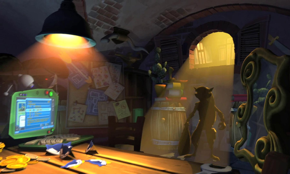 Hideout Art from Sly Cooper: Thieves in Time