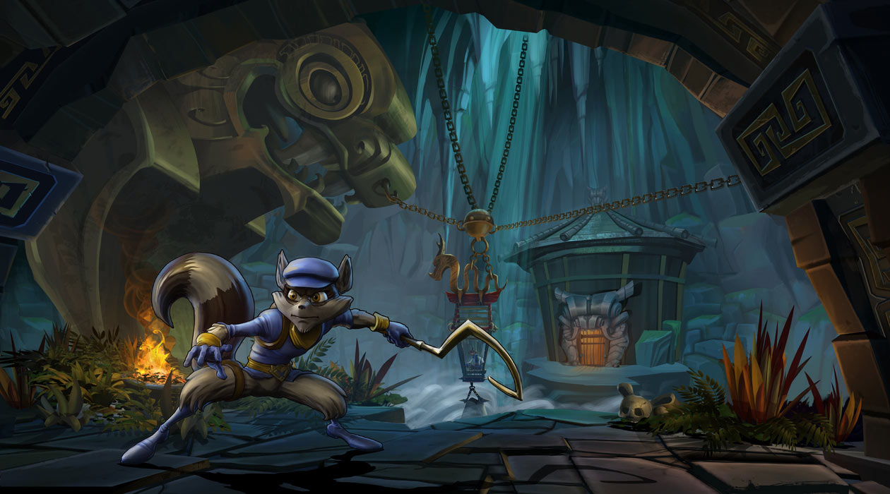 Japan Prison Art from Sly Cooper: Thieves in Time