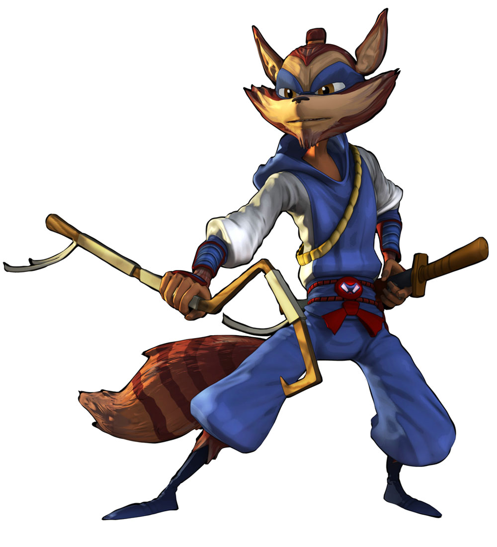 Rioichi Cooper Art from Sly Cooper: Thieves in Time