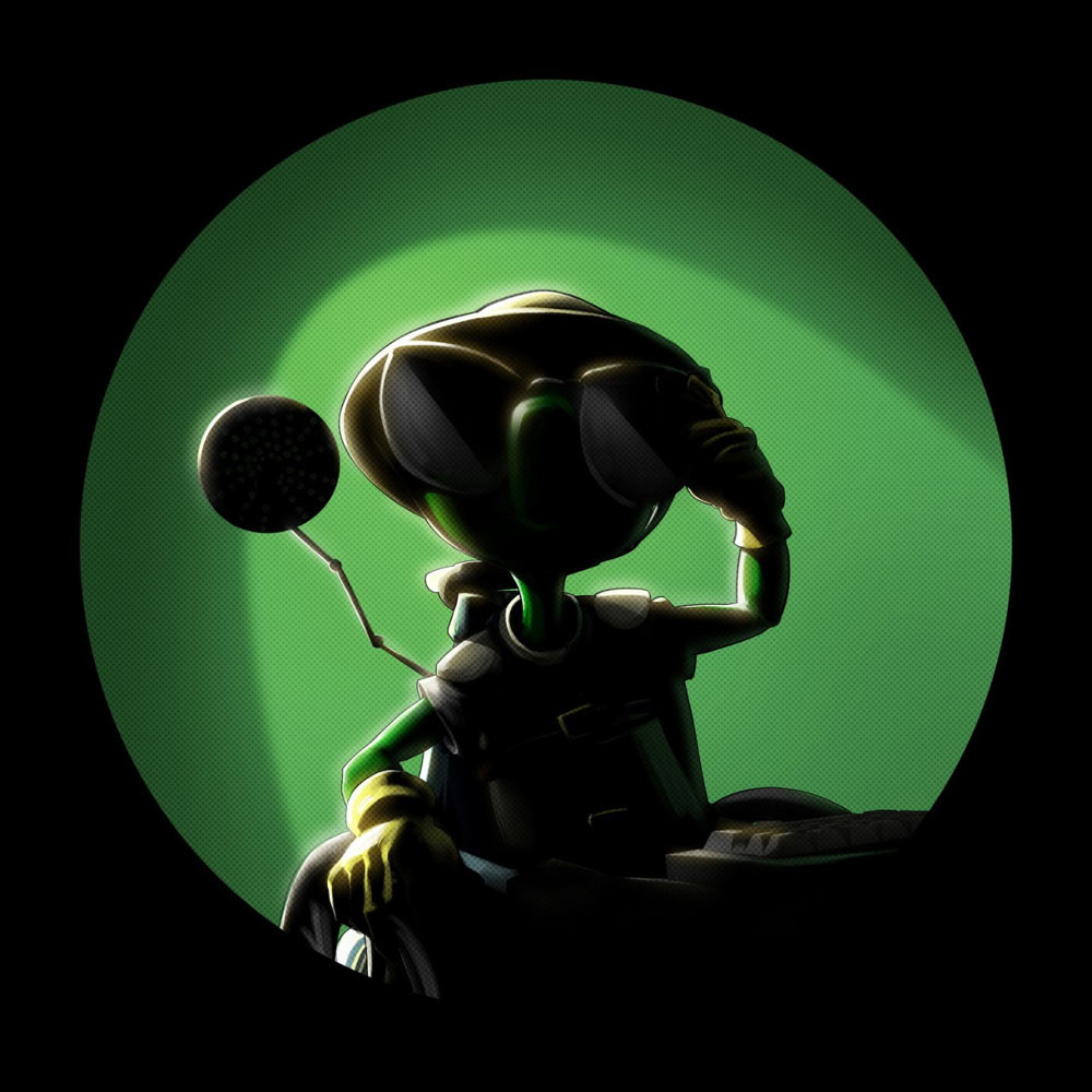 Bentley Silhouette Art from Sly Cooper: Thieves in Time