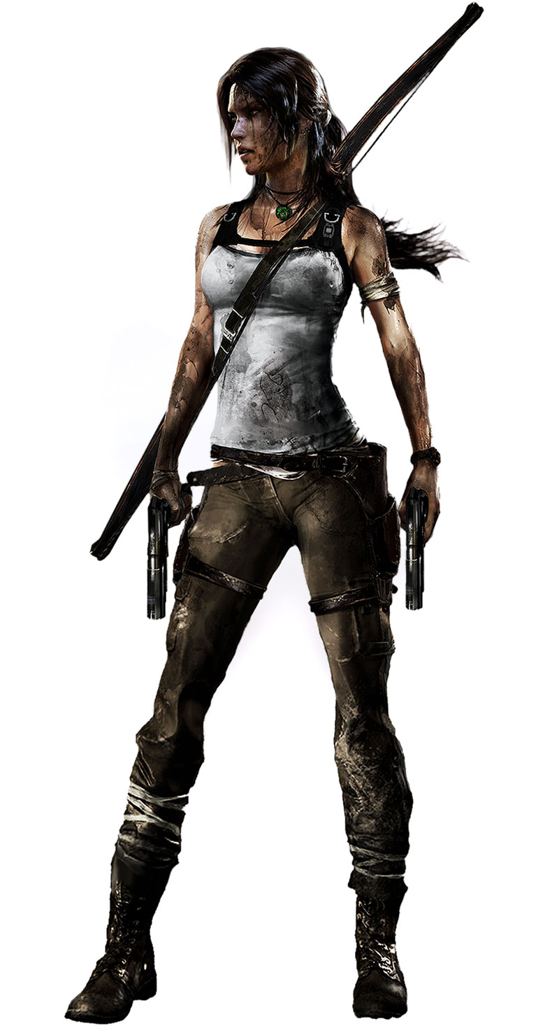 Lara Concept Art from Tomb Raider