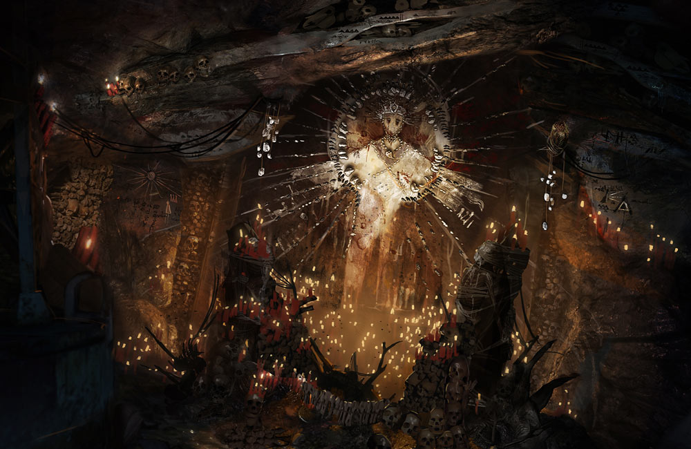 Mega Altar Art from Tomb Raider