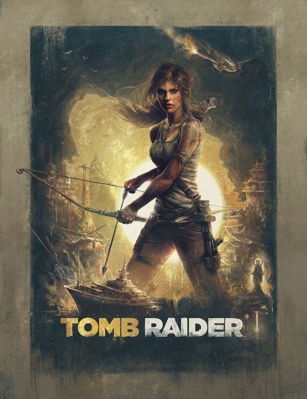 Promo Poster Art from Tomb Raider