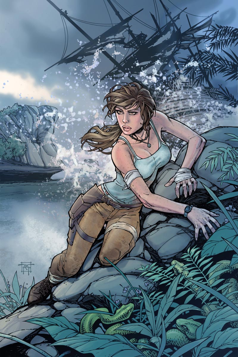 The Crucible by Randy Green Art from Tomb Raider