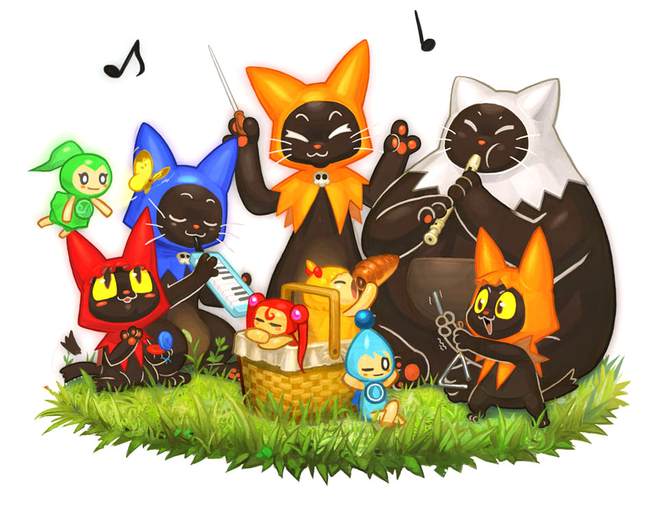 Cat Hoods Art from The Wizard of Oz: Beyond the Yellow Brick Road