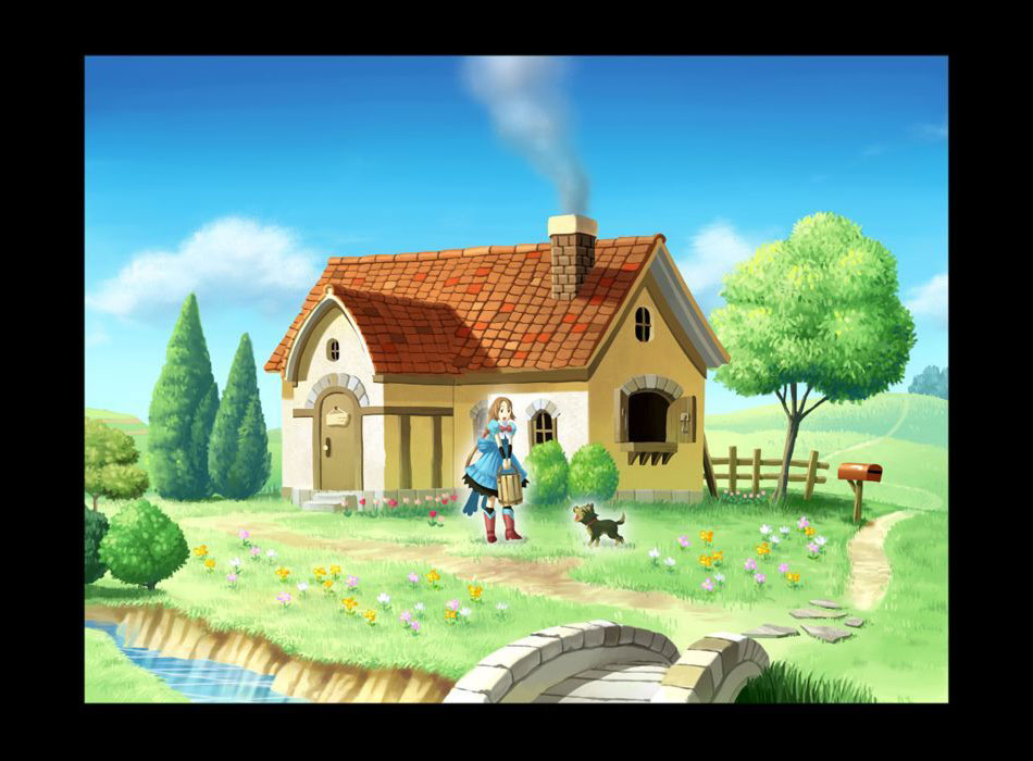 Dorothy's House Art from The Wizard of Oz: Beyond the Yellow Brick Road