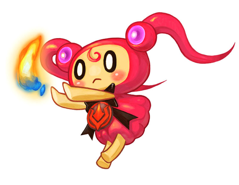 Pachi of Fire Art from The Wizard of Oz: Beyond the Yellow Brick Road